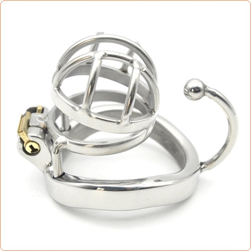 Ball Hook CockCuff Chastity Cage 1.5 Inch